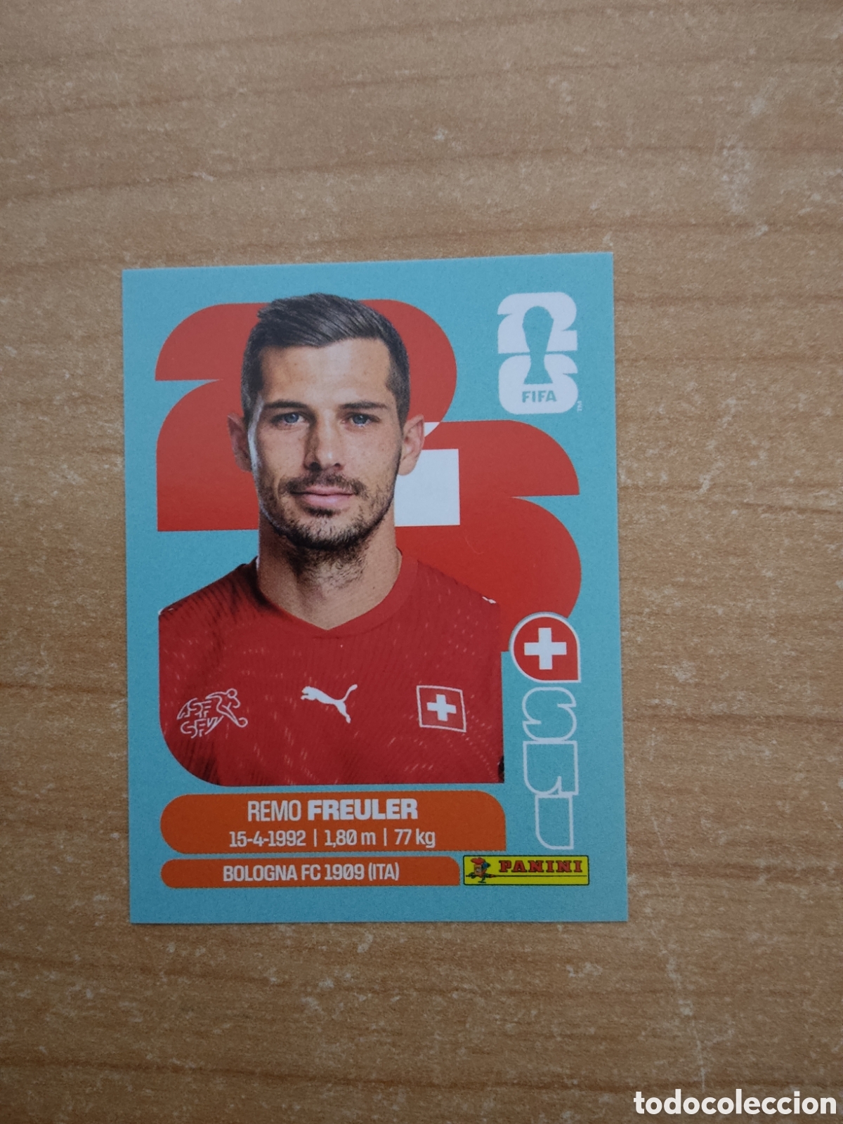 Cromos de f&uacute;tbol: 11 REMO FREULER SUIZA FIFA WORLD CUP 2026