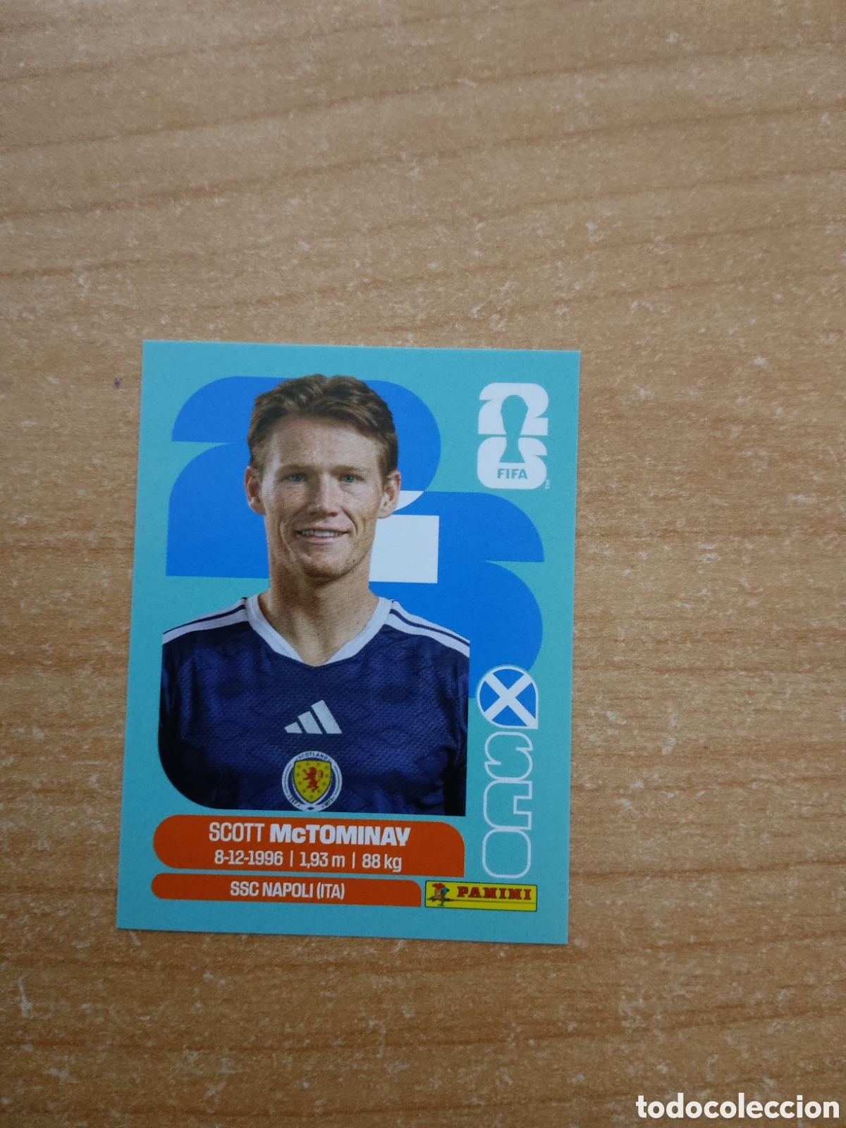 Cromos de f&uacute;tbol: 11 SCOTT MCTOMINAY ESCOCIA FIFA WORLD CUP 2026