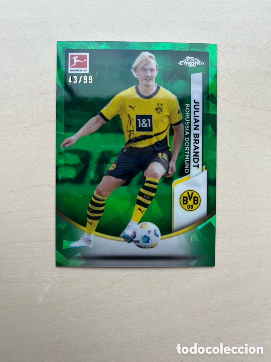 Cromos de f&uacute;tbol: Julan Brandt /99 Topps Chrome Bundesliga 2023-24 - Borussia Dortmund