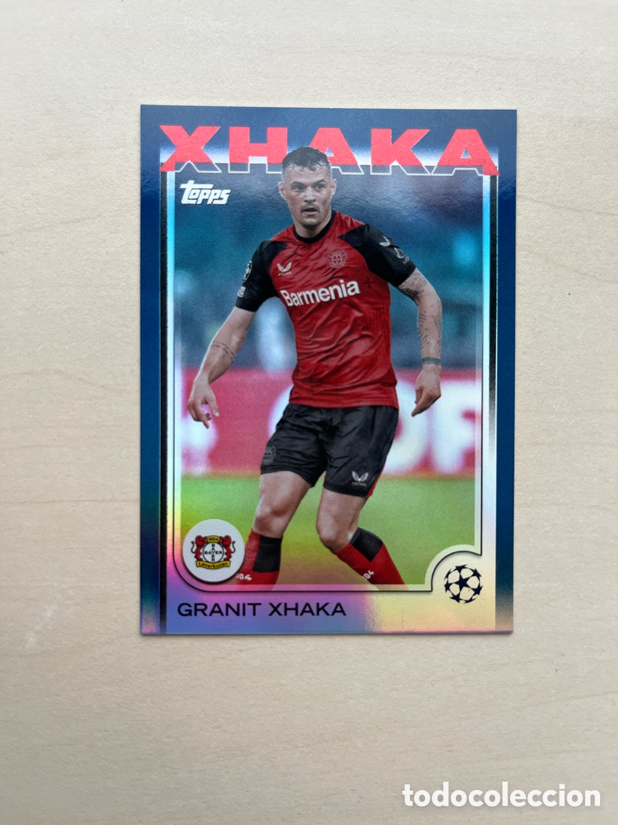 Cromos de f&uacute;tbol: Xhaka /275 Topps Flagship 2024-25 - Leverkusen