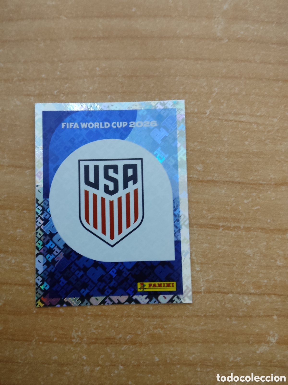Cromos de f&uacute;tbol: 1 ESCUDO ESTADOS UNIDOS FIFA WORLD CUP 2026