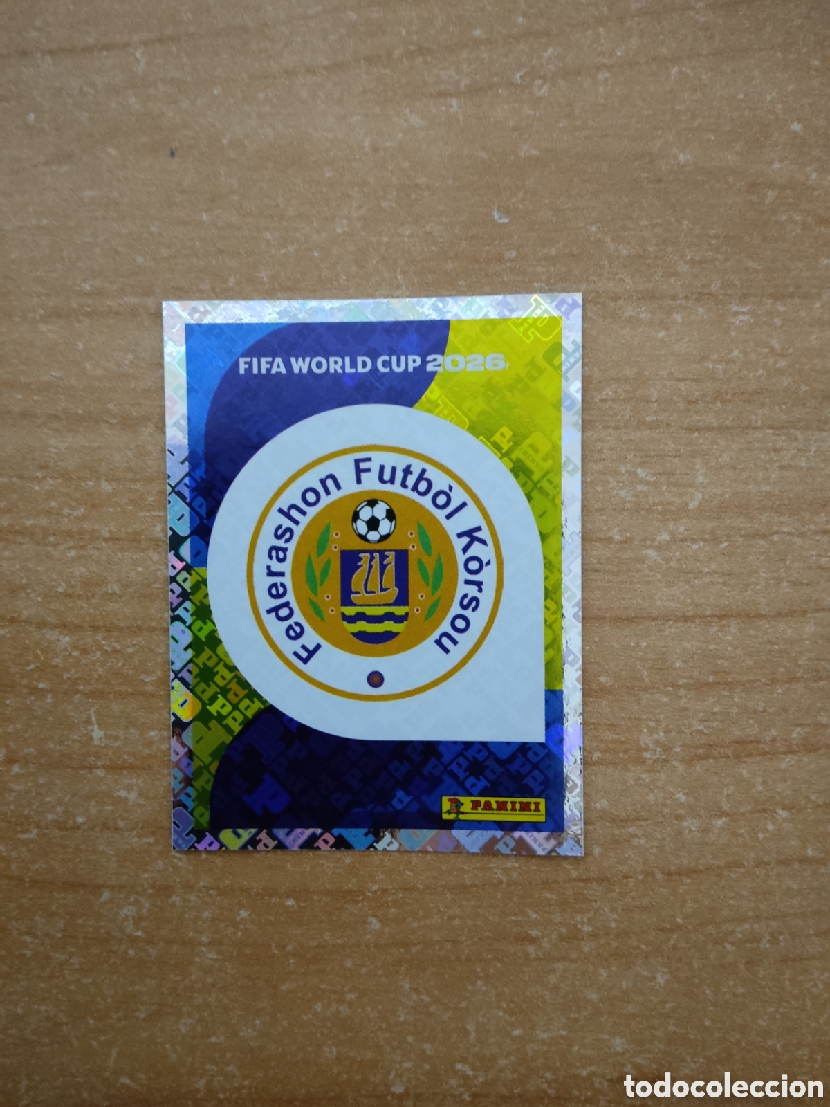 Cromos de f&uacute;tbol: 1 ESCUDO CURAZAO FIFA WORLD CUP 2026