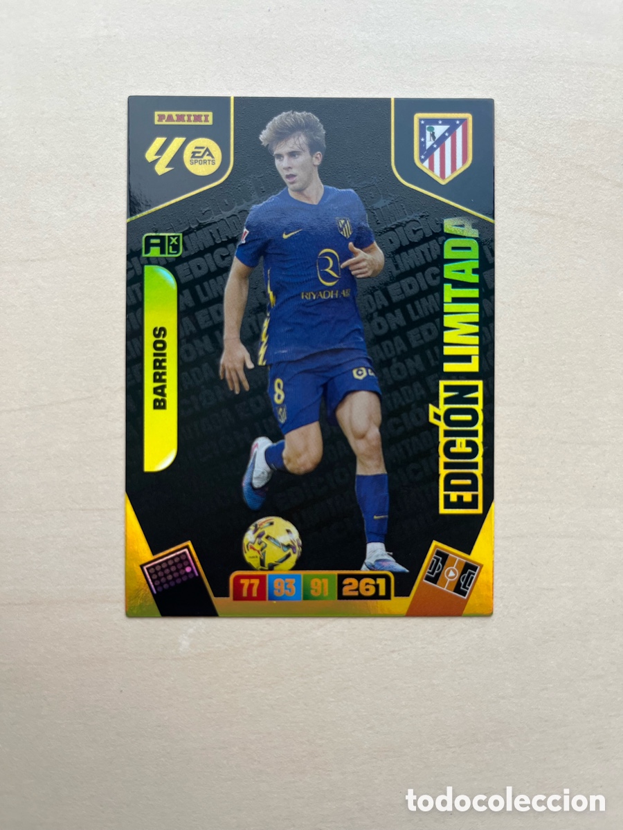 Cromos de f&uacute;tbol: Barrios Edici&oacute;n Limitada Adrenalyn XL 2025-26 - Atl&eacute;tico de Madrid