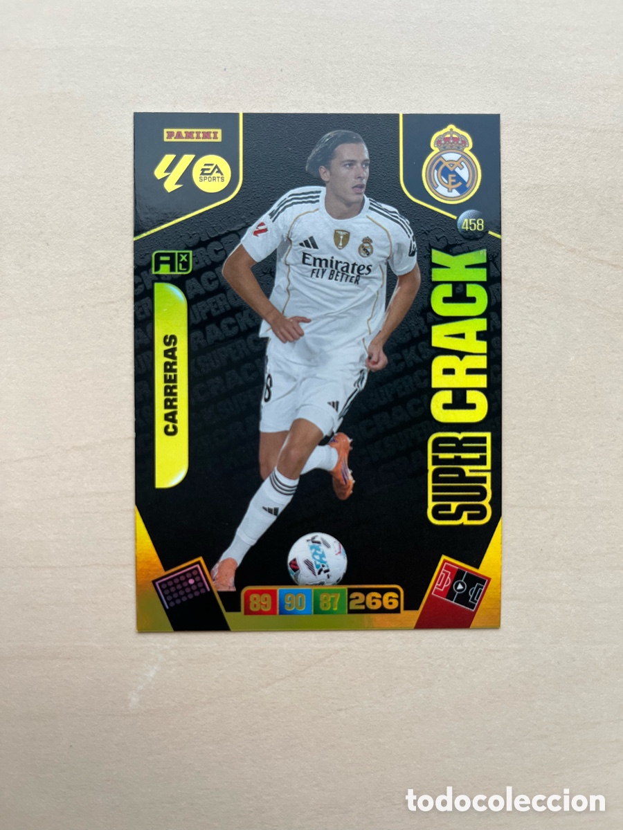 Cromos de f&uacute;tbol: Carreras Super Crack Adrenalyn XL 2025-26 - Real Madrid