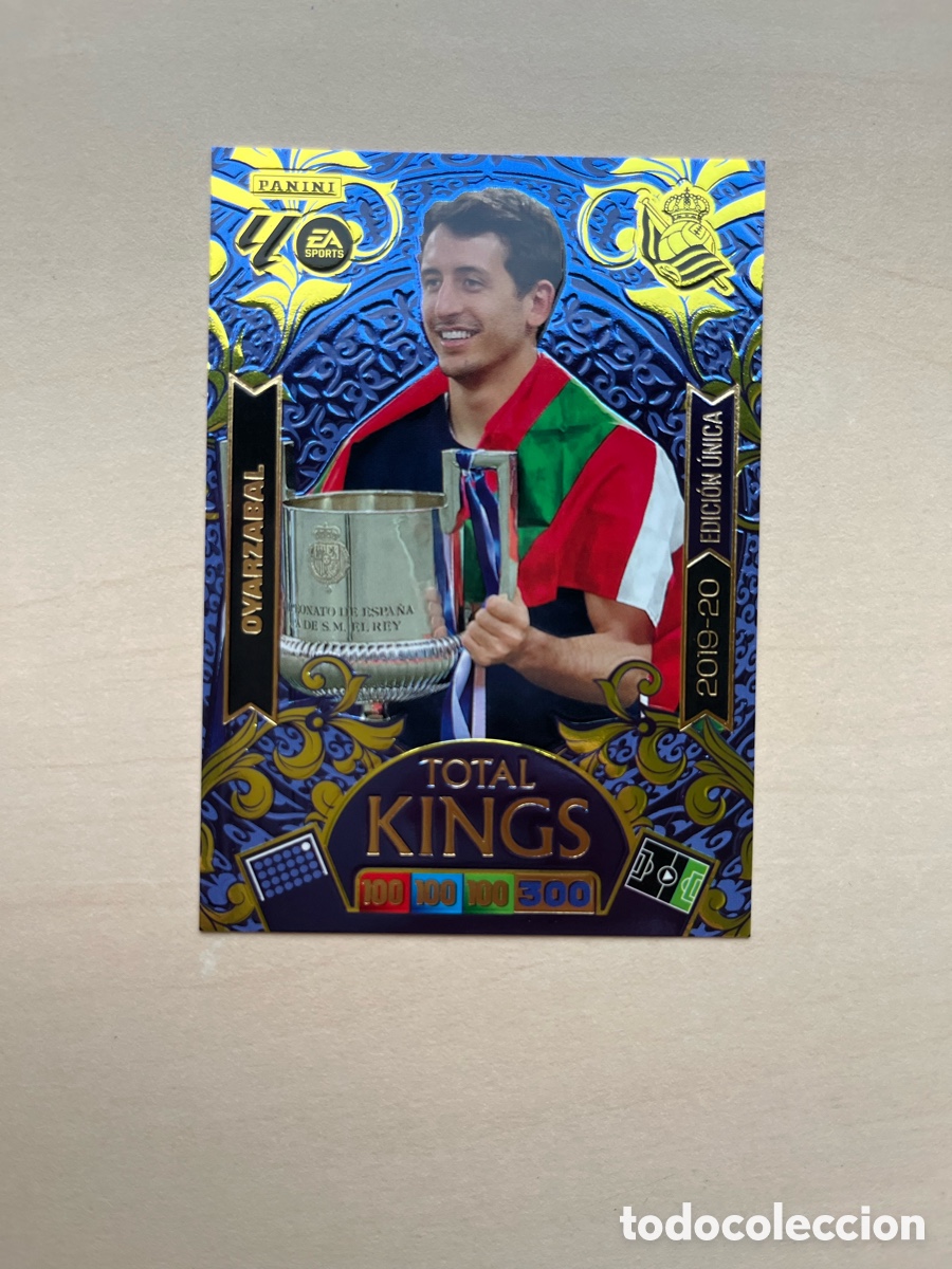 Cromos de f&uacute;tbol: Oyarzabal Total Kings Adrenalyn XL 2025-26 - Real Sociedad