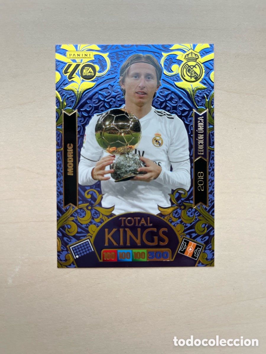 Cromos de f&uacute;tbol: Modric Total Kings Adrenalyn XL 2025-26 - Real Madrid