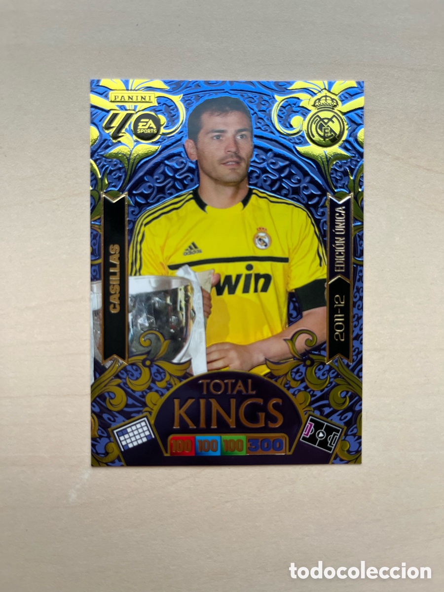 Cromos de f&uacute;tbol: Casillas Total Kings Adrenalyn XL 2025-26 - Real Madrid