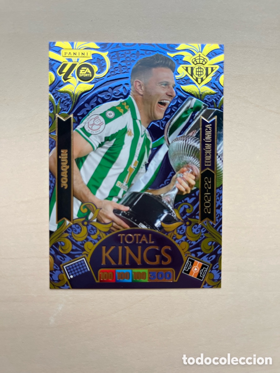 Cromos de f&uacute;tbol: Joaqu&iacute;n Total Kings Adrenalyn XL 2025-26 - Betis