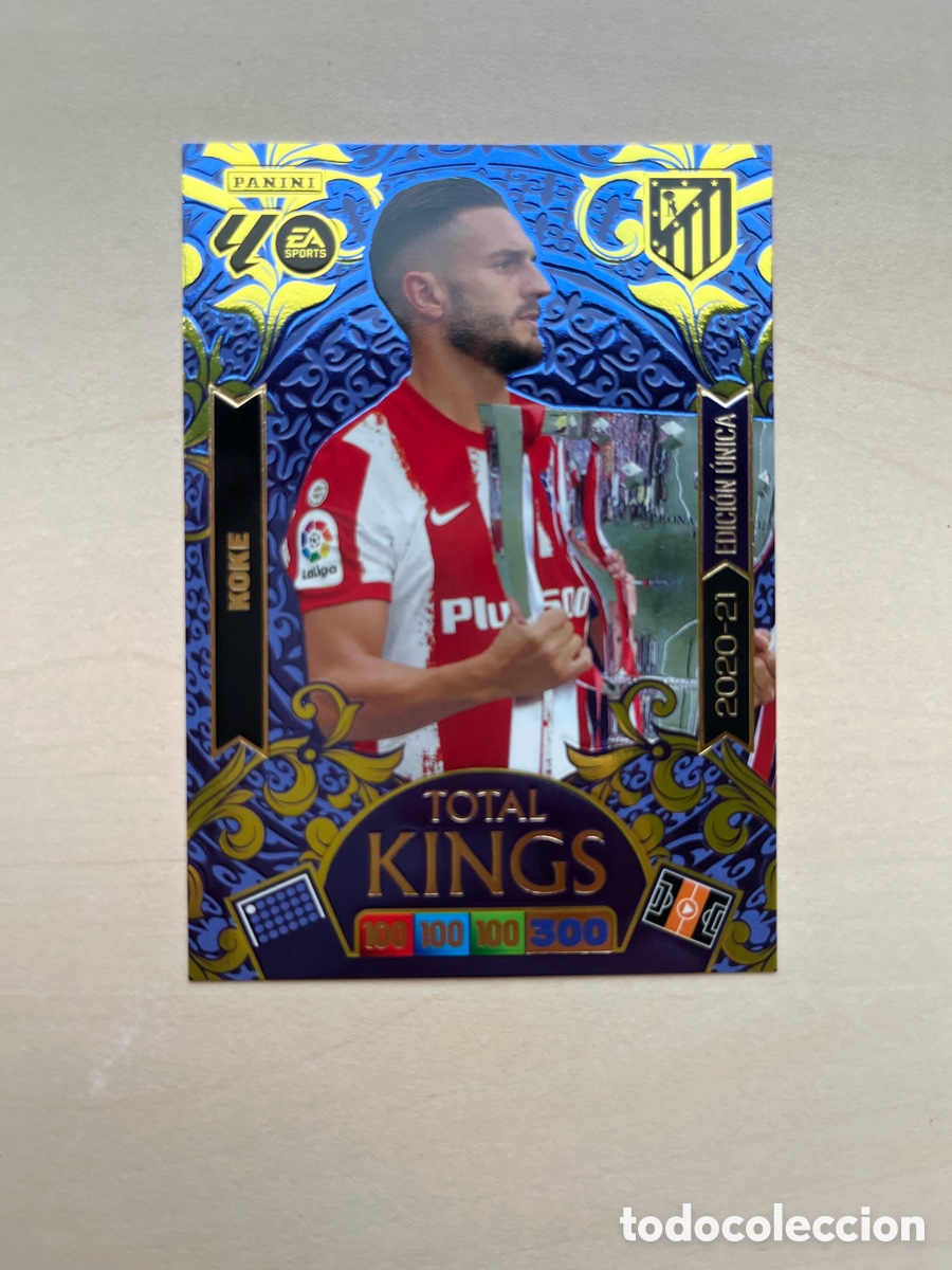 Cromos de f&uacute;tbol: Koke Pitch Kings Adrenalyn XL 2025-26 - Atl&eacute;tico de Madrid