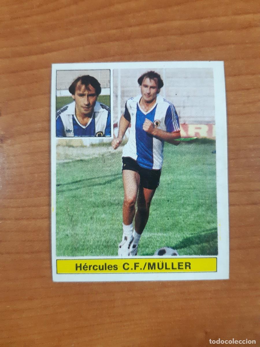 Cromos de f&uacute;tbol: Fichaje 28 Bis M&uuml;ller (H&eacute;rcules) Liga 81-82 ESTE. Nunca pegado, sin pegar