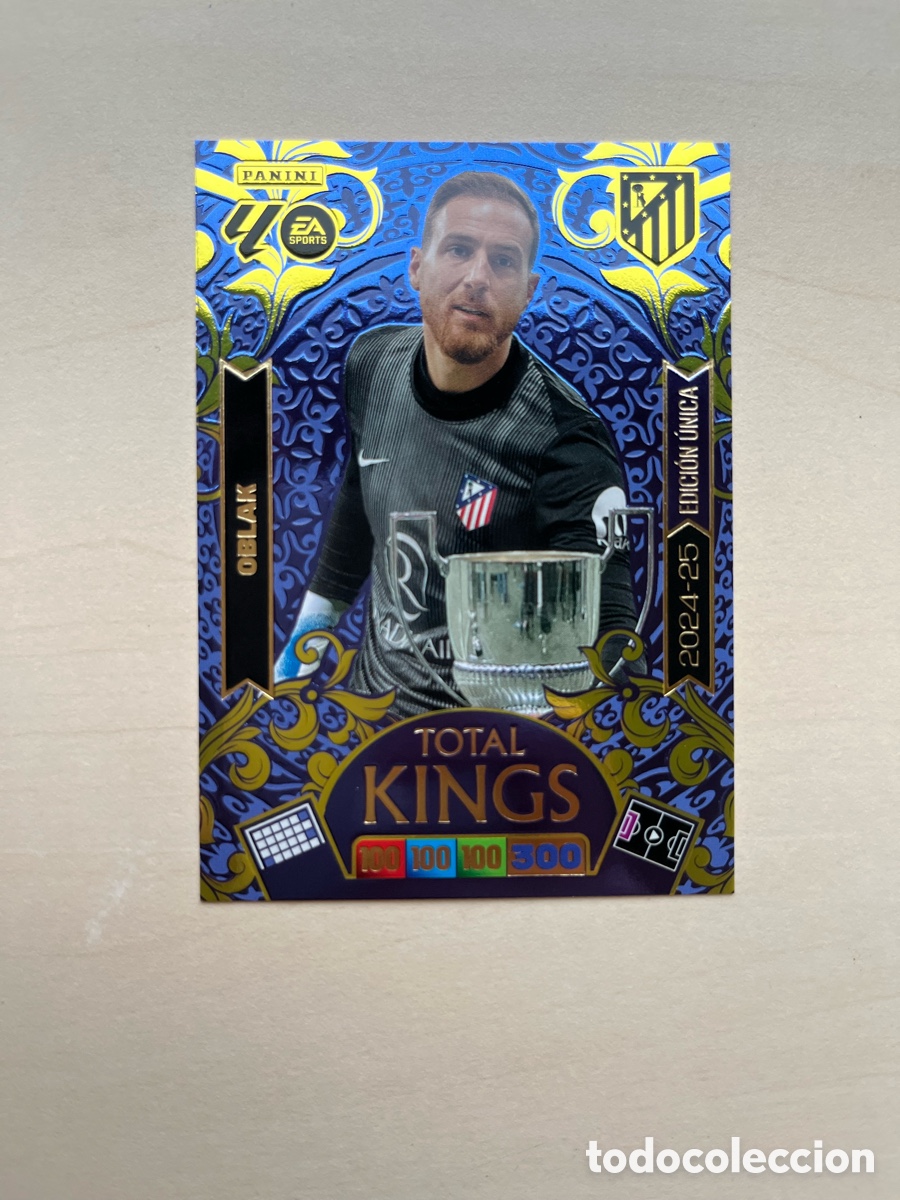 Cromos de f&uacute;tbol: Oblak Pitch Kings Adrenalyn XL 2025-26 - Atl&eacute;tico de Madrid