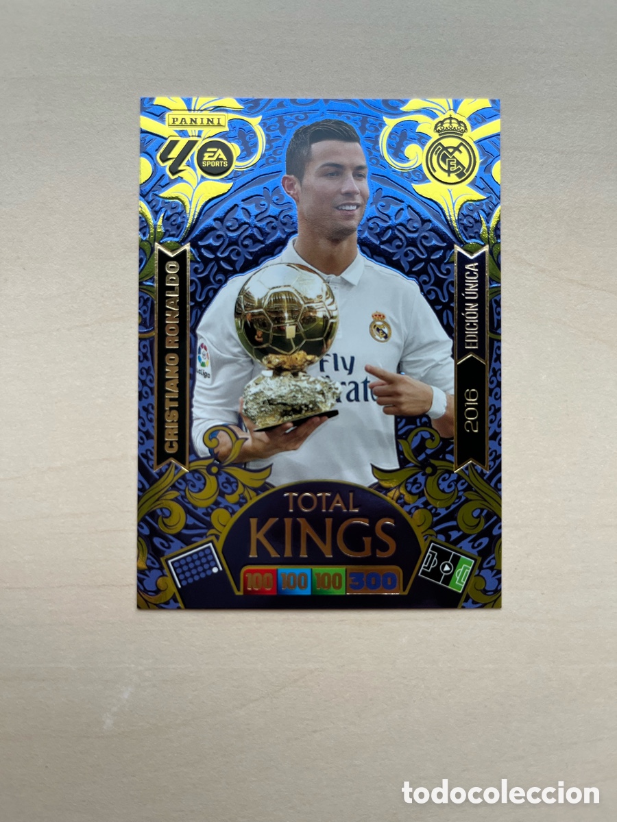 Cromos de f&uacute;tbol: Cristiano Ronaldo Pitch Kings Adrenalyn XL 2025-26 - Real Madrid