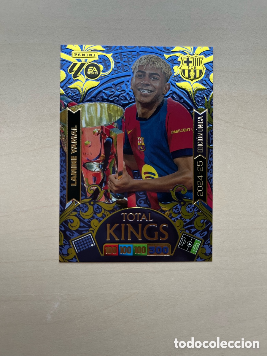 Cromos de f&uacute;tbol: Lamine Yamal Pitch Kings Adrenalyn XL 2025-26 - FC Barcelona