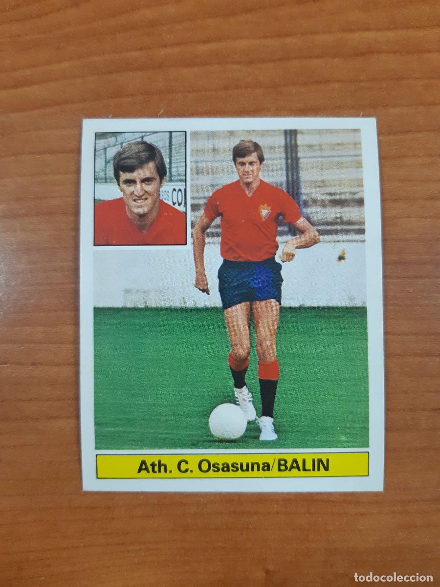 Cromos de f&uacute;tbol: Fichaje 22 Balin (Osasuna) Liga 81-82 ESTE. Nunca pegado, sin pegar