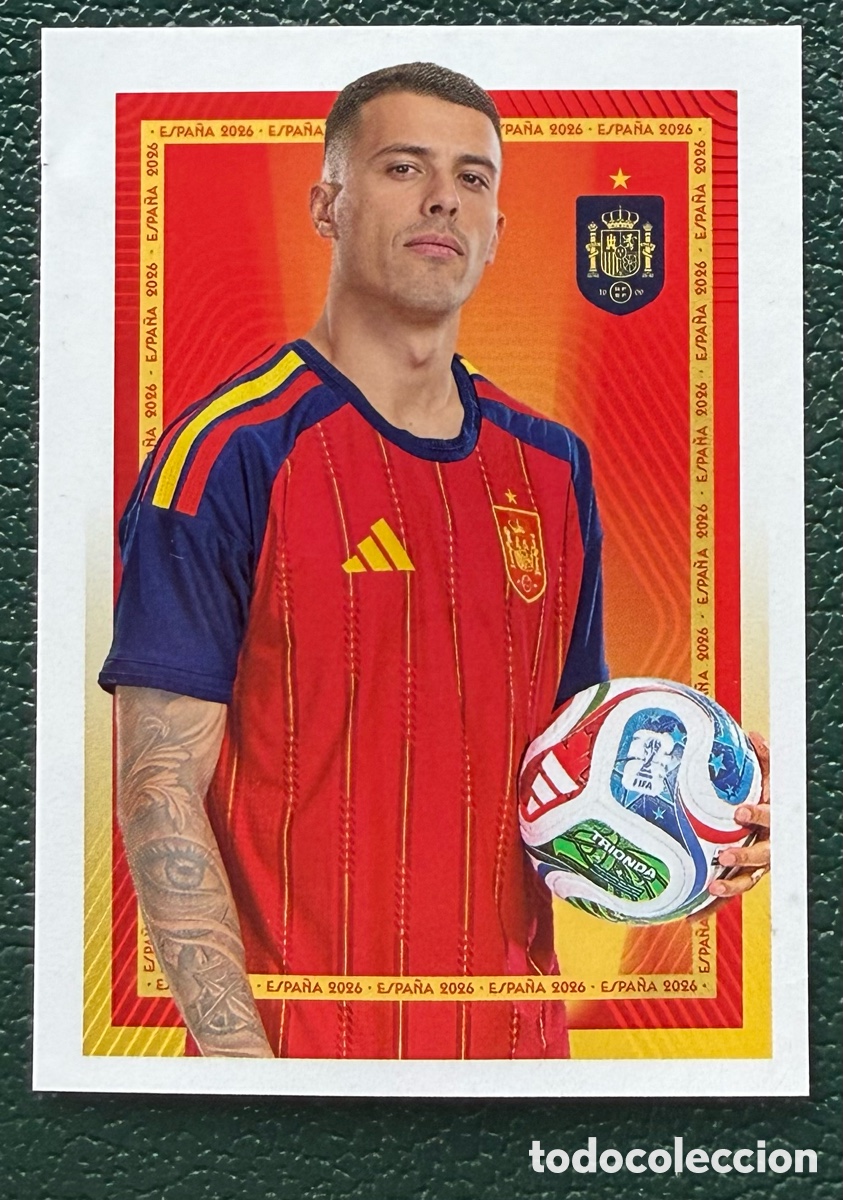 Cromos de f&uacute;tbol: 13 PEDRO PORRO COLECCI&Oacute;N OFICIAL DE LA SELECCI&Oacute;N ESPA&Ntilde;OLA 2026 CARREFOUR PANINI ESPA&Ntilde;A