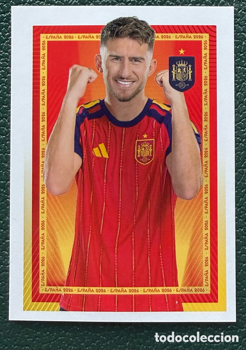 Cromos de f&uacute;tbol: 19 LAPORTE COLECCI&Oacute;N OFICIAL DE LA SELECCI&Oacute;N ESPA&Ntilde;OLA 2026 CARREFOUR PANINI ESPA&Ntilde;A