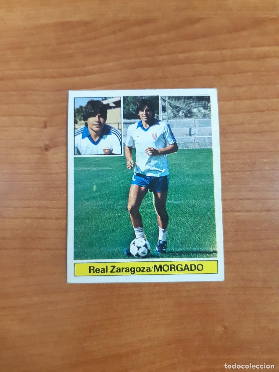 Cromos de f&uacute;tbol: Coloca Morgado (Zaragoza) Liga 81-82 ESTE. Nunca pegado, sin pegar