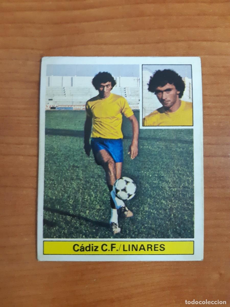 Cromos de f&uacute;tbol: Coloca Linares (C&aacute;diz) Liga 81-82 ESTE. Nunca pegado, sin pegar