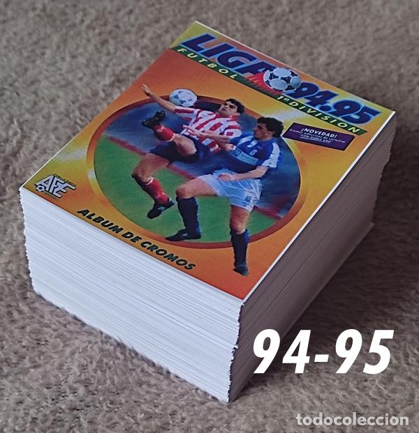 Cromos de f&uacute;tbol: 127 Cartoncitos custom 94-95