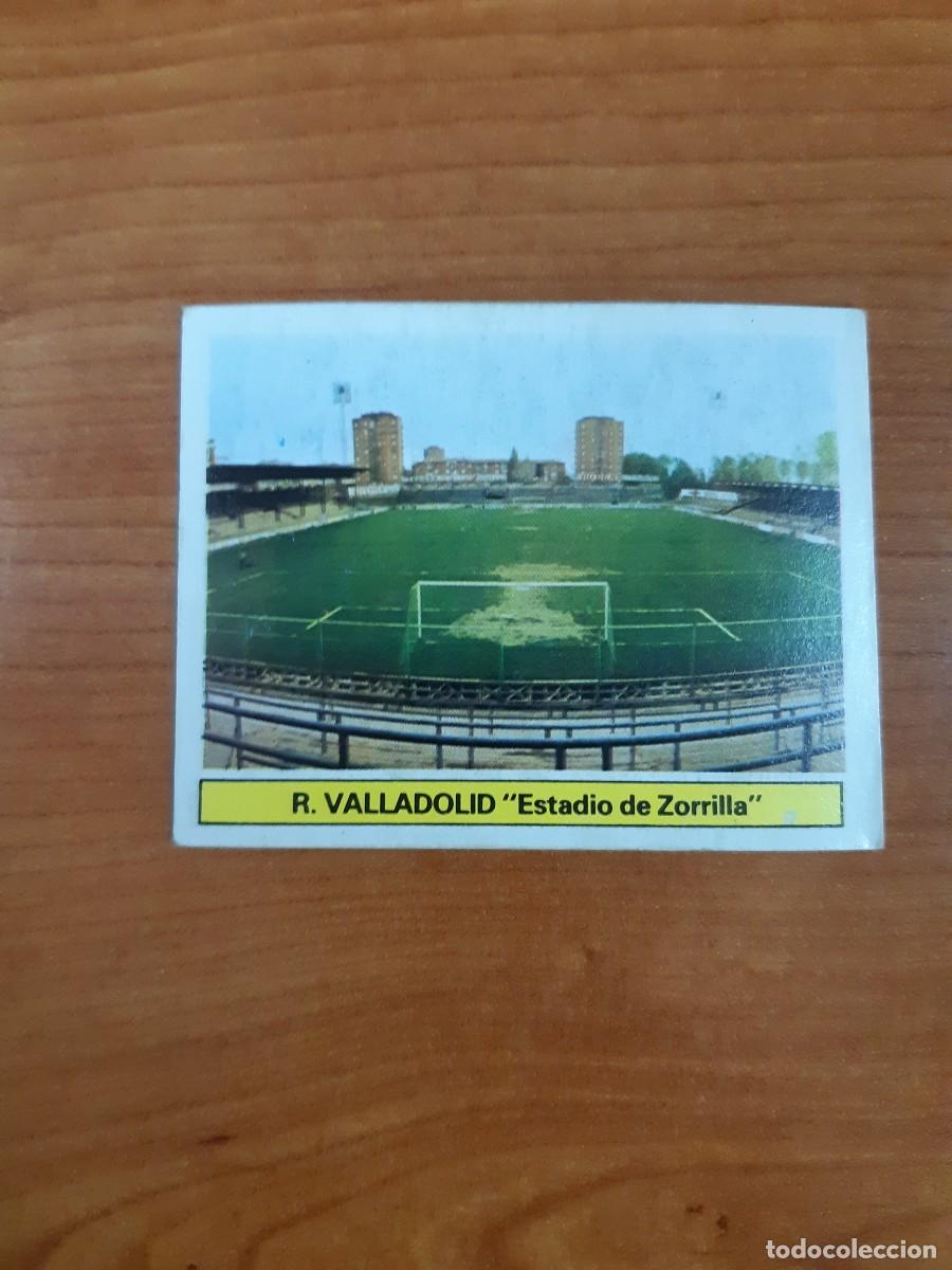 Cromos de f&uacute;tbol: Estadio de Zorrilla (Valladolid) Liga 81-82 ESTE. Nunca pegado, sin pegar