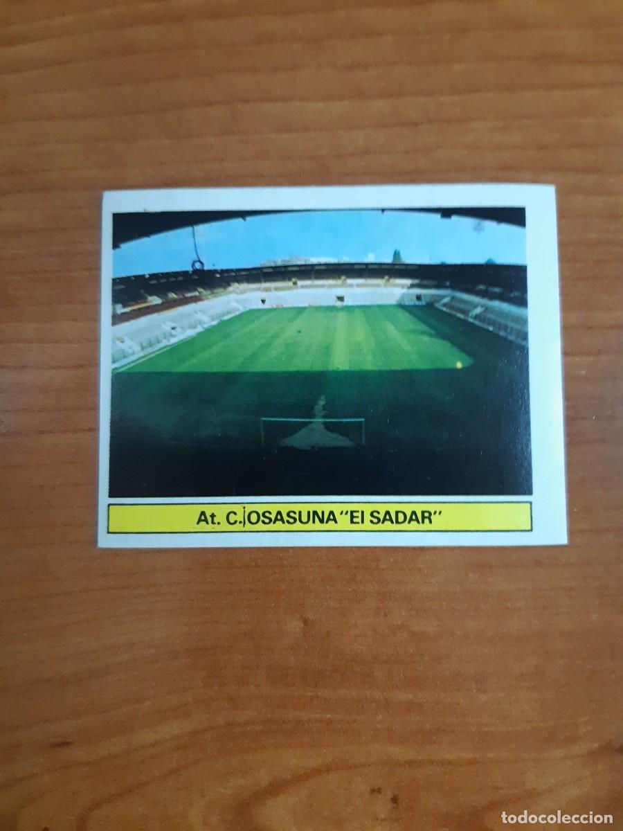 Cromos de f&uacute;tbol: Estadio El Sadar (Osasuna) Liga 81-82 ESTE. Nunca pegado, sin pegar