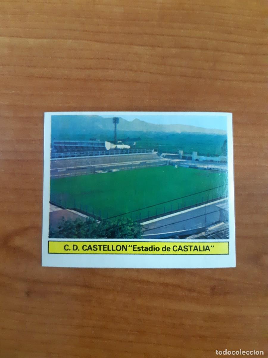 Cromos de f&uacute;tbol: Estadio de Castalia (Castell&oacute;n) Liga 81-82 ESTE. Nunca pegado, sin pegar