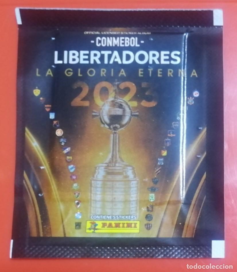 Cromos de f&uacute;tbol: Sobre PANINI Copa Libertadores 2023. Sellado