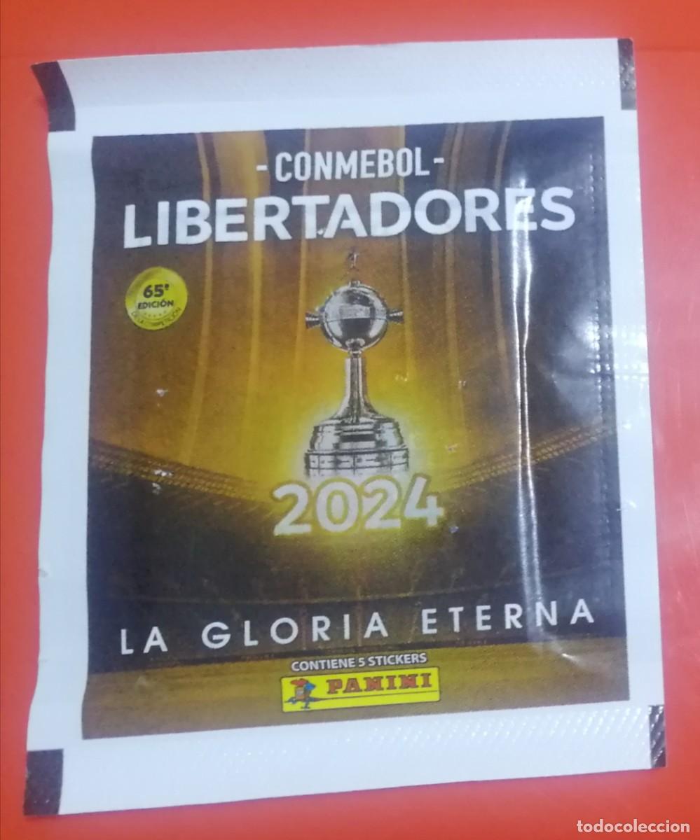 Cromos de f&uacute;tbol: Sobre PANINI Copa Libertadores 2024. Sellado