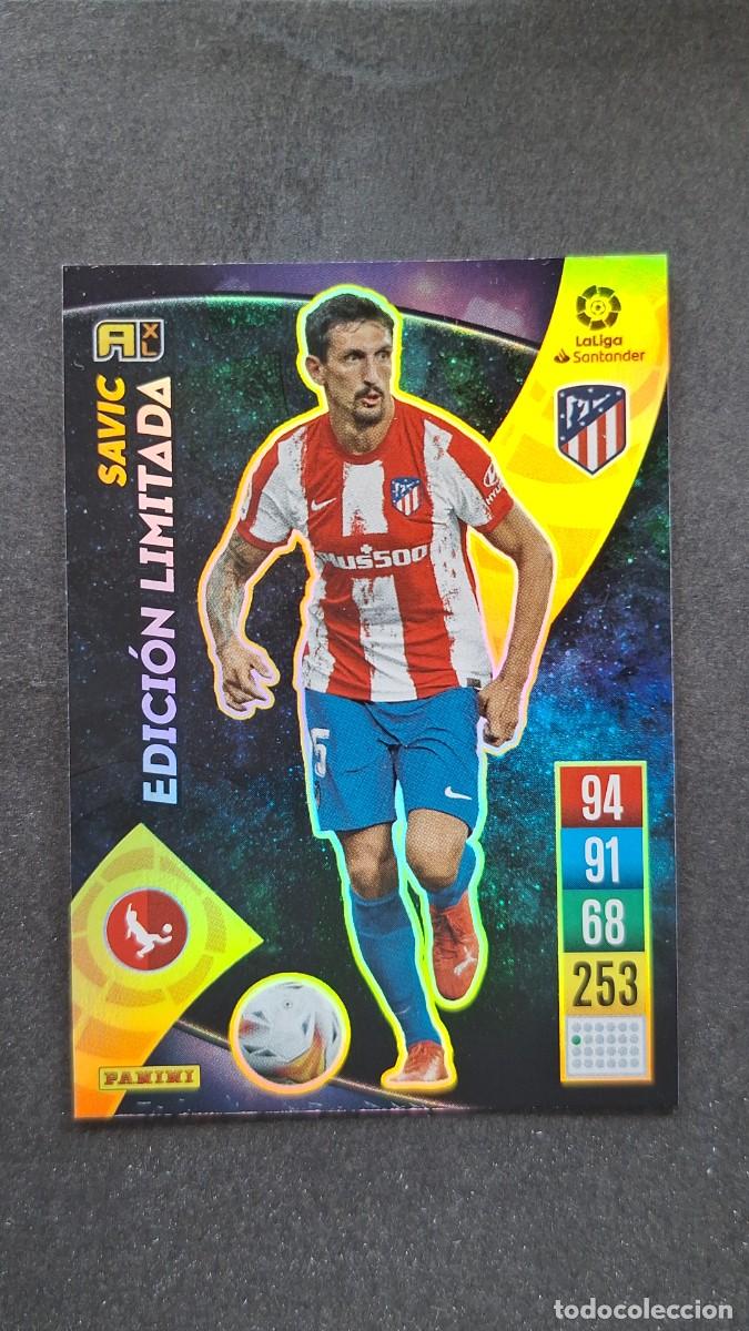 Cromos de f&uacute;tbol: L1 SAVIC ATLETICO DE MADRID EDICION LIMITADA PANINI ADRENALYN XL 2021 2022 21 22