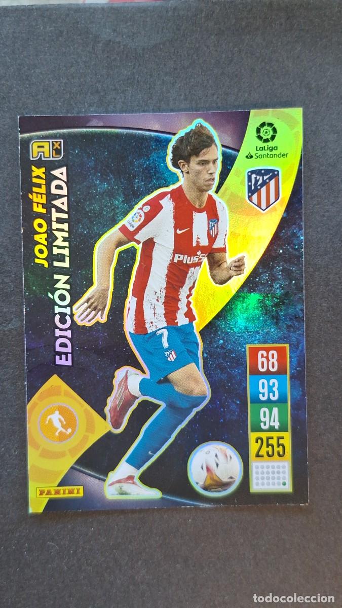 Cromos de f&uacute;tbol: L1 JOAO FELIX ATLETICO DE MADRID EDICION LIMITADA PANINI ADRENALYN XL 2021 2022 21 22