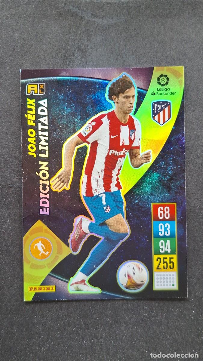 Cromos de f&uacute;tbol: L1 JOAO FELIX ATLETICO DE MADRID EDICION LIMITADA PANINI ADRENALYN XL 2021 2022 21 22