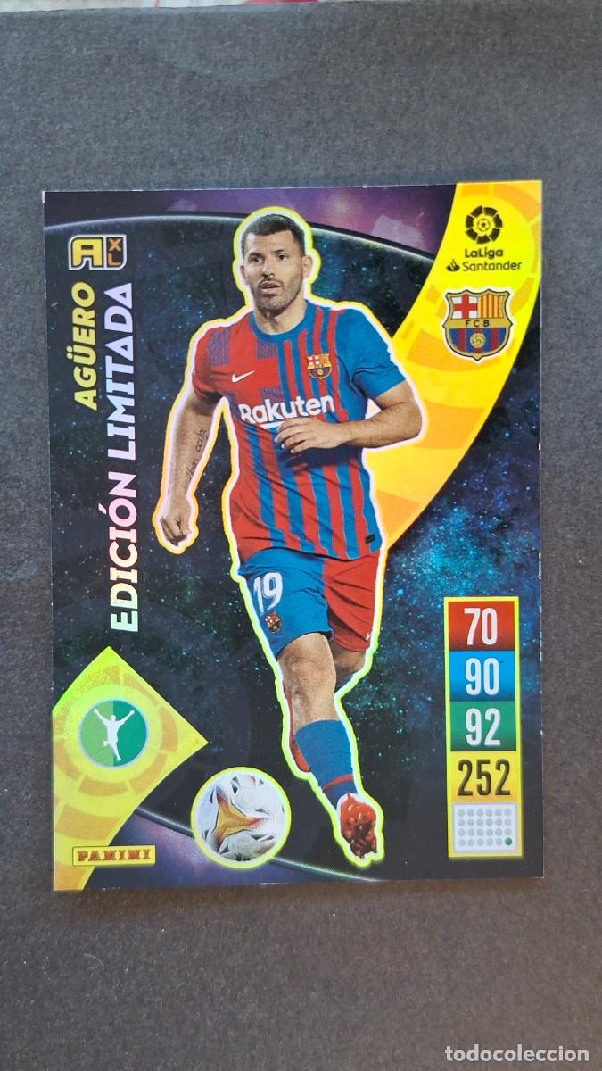 Cromos de f&uacute;tbol: L1 AG&Uuml;ERO F. C. BARCELONA EDICION LIMITADA PANINI ADRENALYN XL 2021 2022 21 22