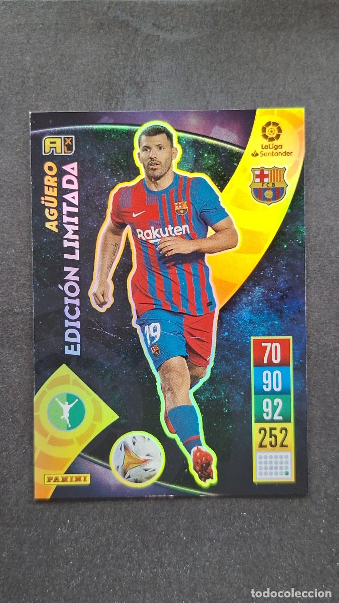 Cromos de f&uacute;tbol: L1 AG&Uuml;ERO F. C. BARCELONA EDICION LIMITADA PANINI ADRENALYN XL 2021 2022 21 22