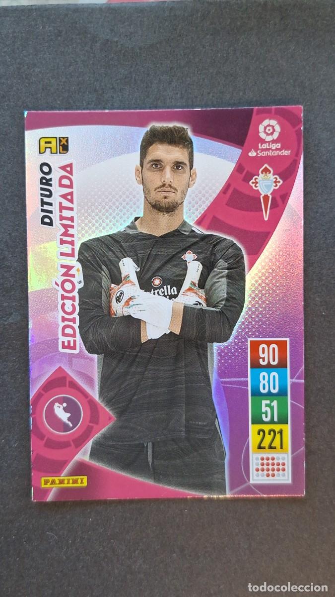Cromos de f&uacute;tbol: L1 DITURO CELTA DE VIGO EDICION LIMITADA PANINI ADRENALYN XL 2021 2022 21 22