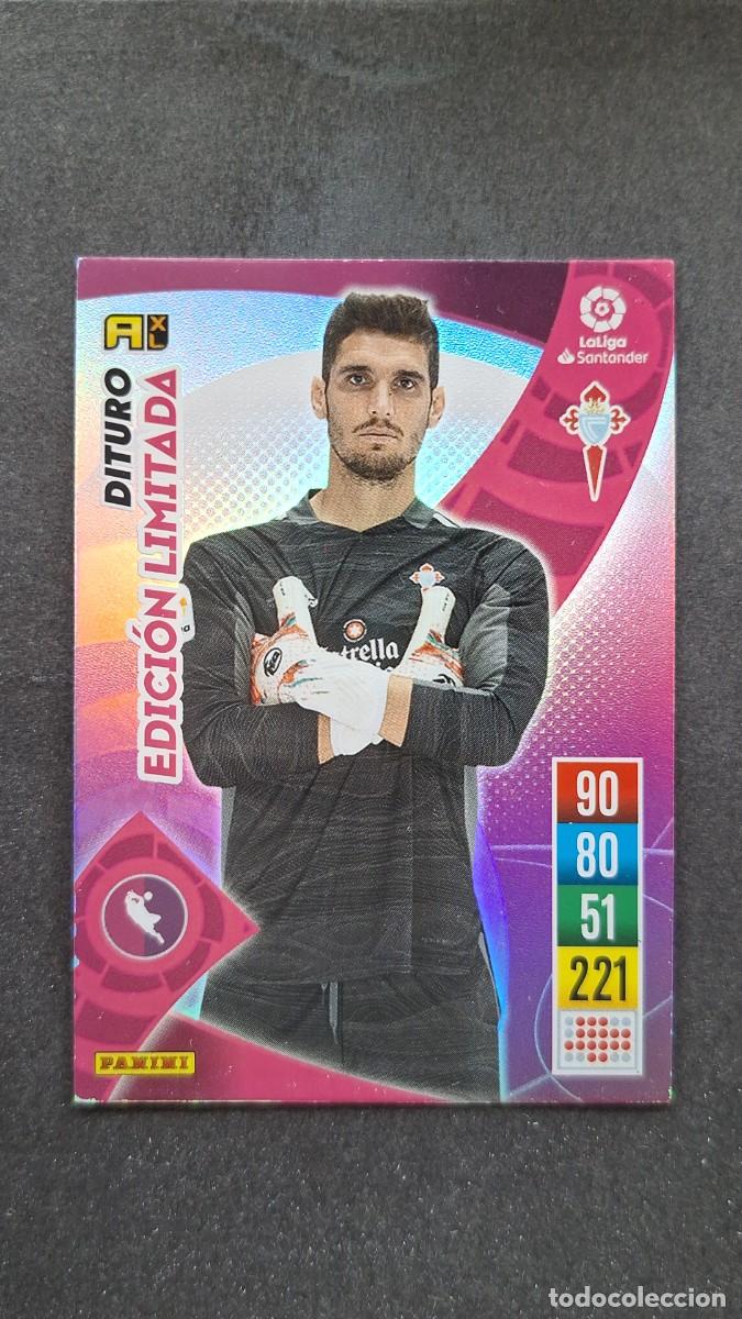 Cromos de f&uacute;tbol: L1 DITURO CELTA DE VIGO EDICION LIMITADA PANINI ADRENALYN XL 2021 2022 21 22