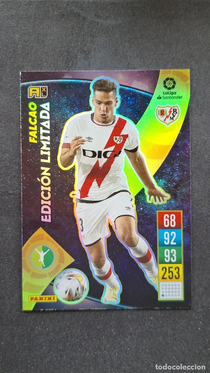 Cromos de f&uacute;tbol: L1 FALCAO RAYO VALLECANO EDICION LIMITADA PANINI ADRENALYN XL 2021 2022 21 22