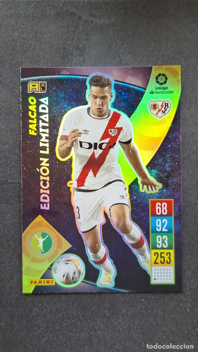 Cromos de f&uacute;tbol: L1 FALCAO RAYO VALLECANO EDICION LIMITADA PANINI ADRENALYN XL 2021 2022 21 22