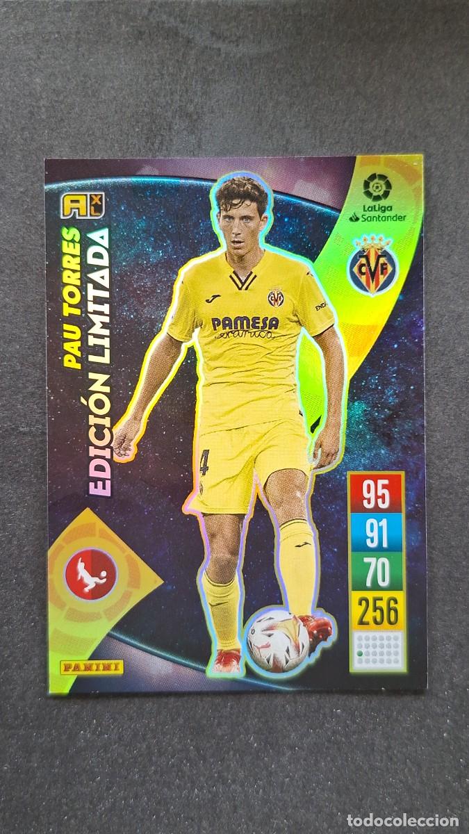 Football Stickers: L1 PAU TORRES VILLARREAL C. F. EDICION LIMITADA PANINI ADRENALYN XL 2021 2022 21 22