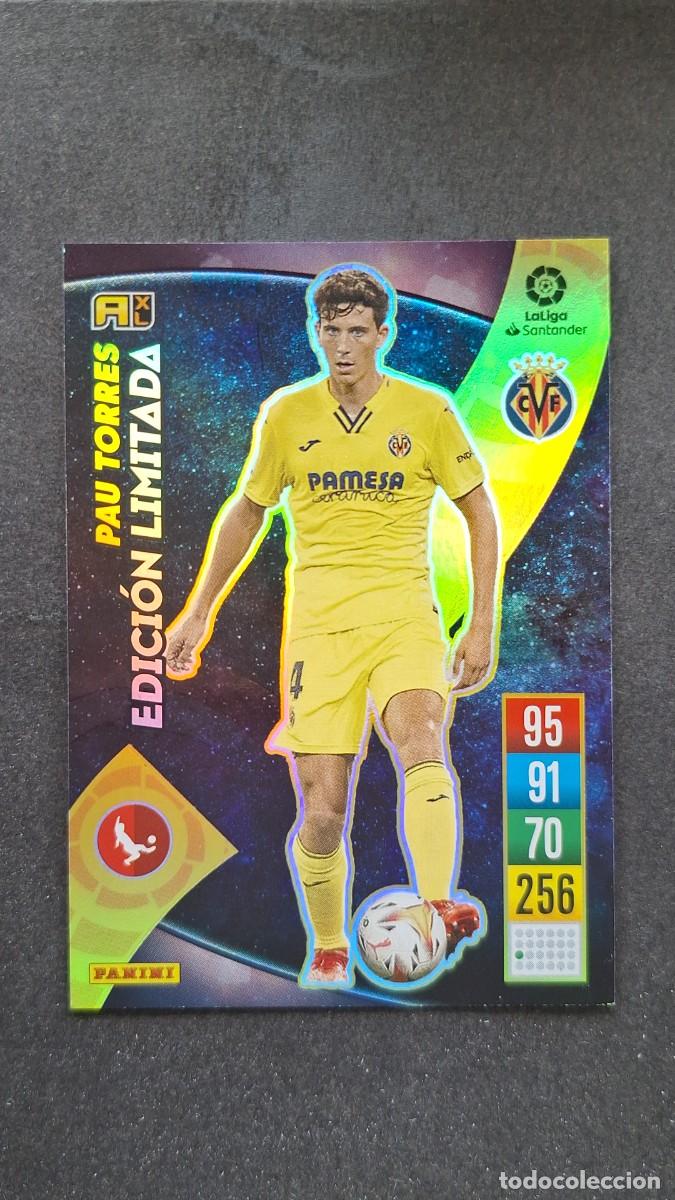 Football Stickers: L1 PAU TORRES VILLARREAL C. F. EDICION LIMITADA PANINI ADRENALYN XL 2021 2022 21 22