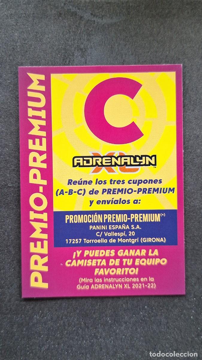 Cromos de f&uacute;tbol: L1 CARD PREMIO PREMIUM C PANINI ADRENALYN XL 2021 2022 21 22
