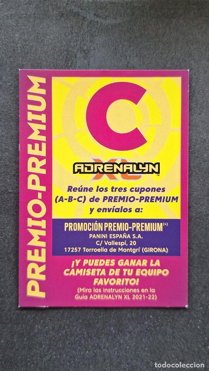 Cromos de f&uacute;tbol: L1 CARD PREMIO PREMIUM C PANINI ADRENALYN XL 2021 2022 21 22