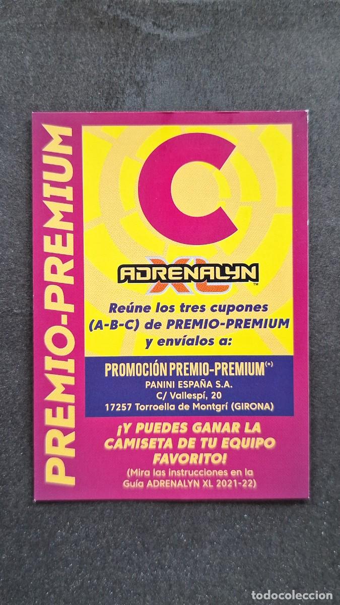 Cromos de f&uacute;tbol: L1 CARD PREMIO PREMIUM C PANINI ADRENALYN XL 2021 2022 21 22