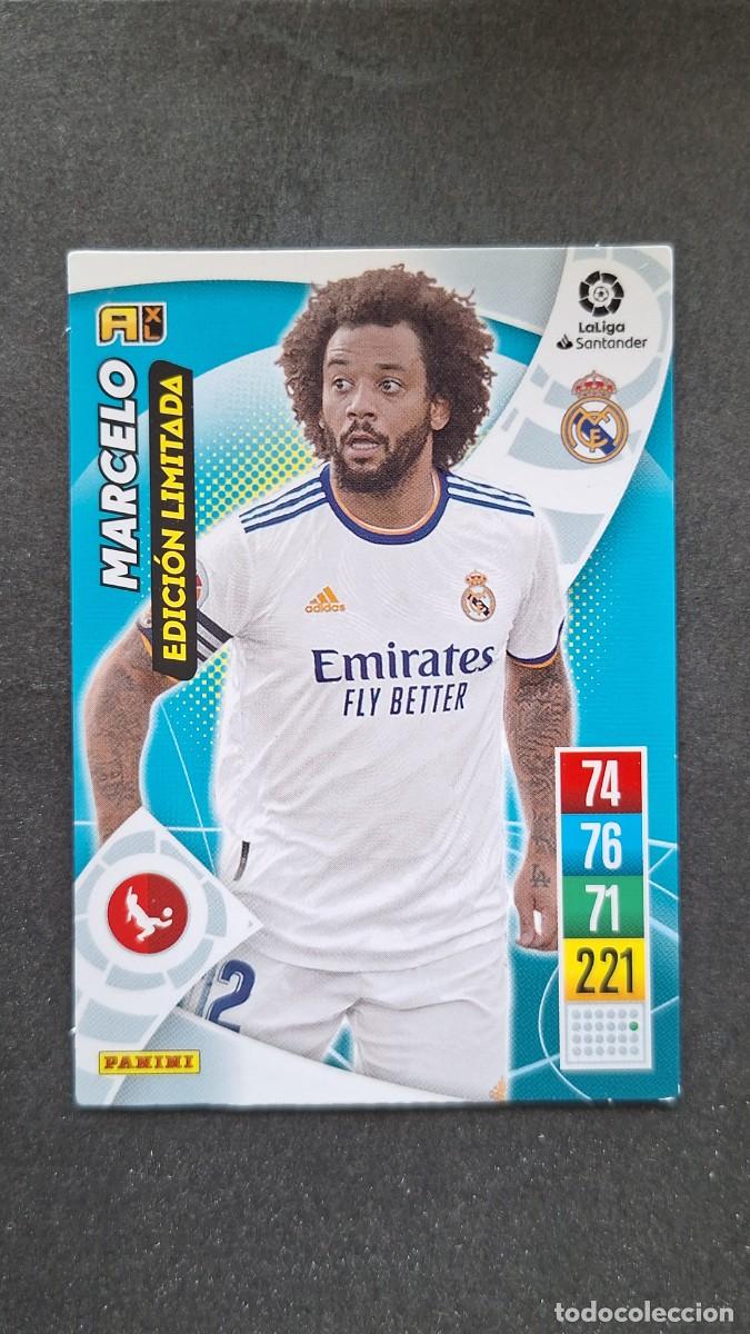 Cromos de f&uacute;tbol: L1 MARCELO REAL MADRID EDICION LIMITADA PANINI ADRENALYN XL 2021 2022 21 22