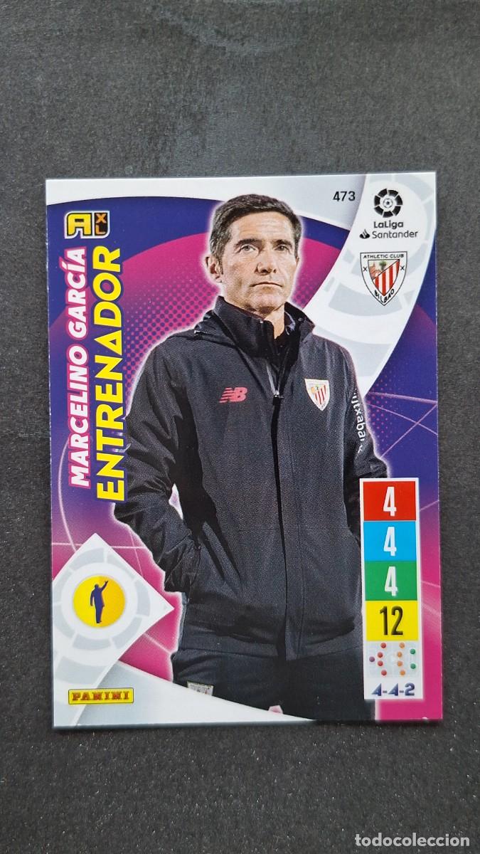 Cromos de f&uacute;tbol: L1 MARCELINO GARCIA ENTRENADOR ATHLETIC CLUB DE BILBAO 473 PANINI ADRENALYN XL 2021 2022 21 22