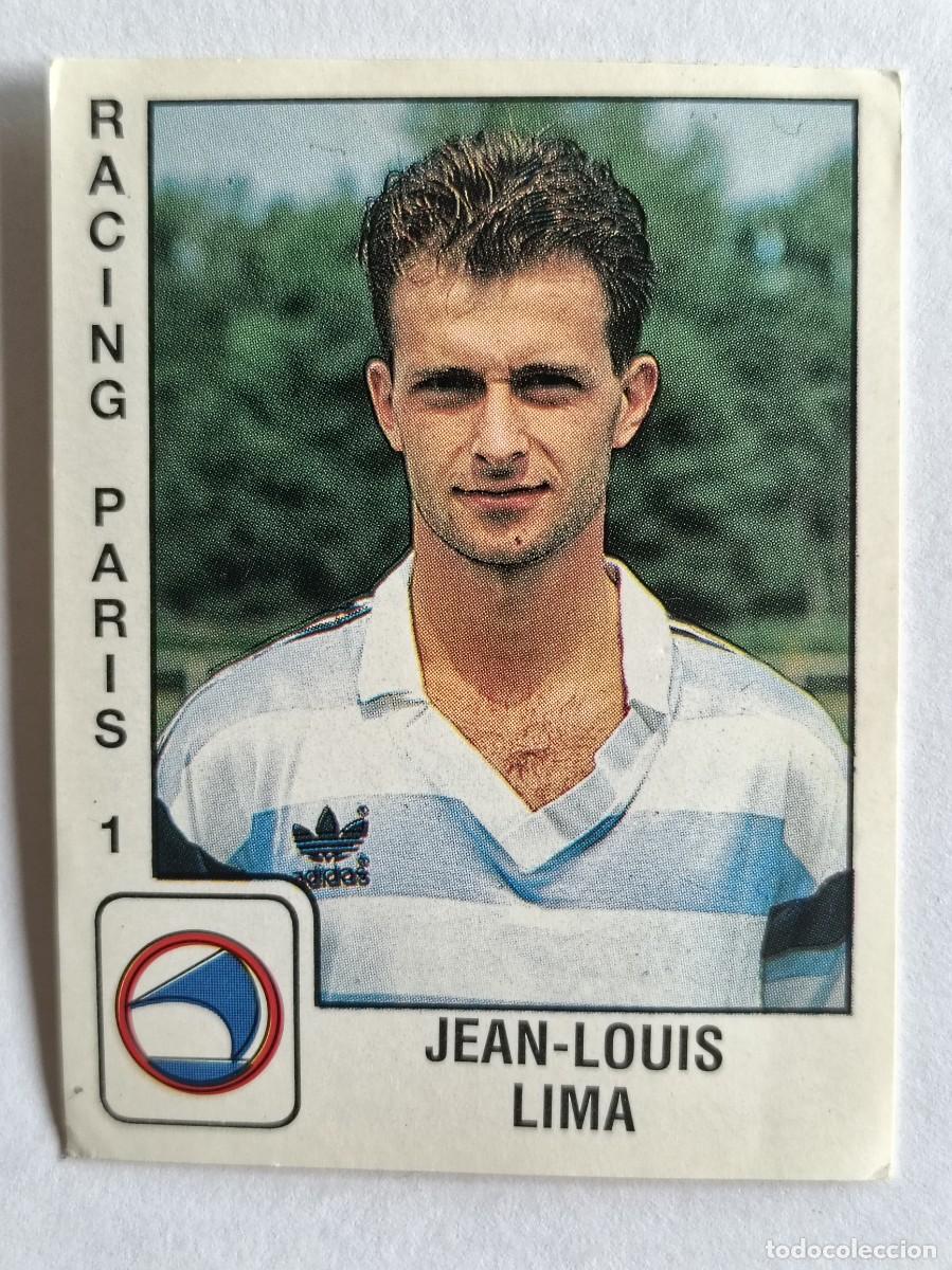 Cromos de f&uacute;tbol: #285 JEAN-LOUIS LIMA (RACING PARIS) LIGUE 1 FOOT 90 PANINI