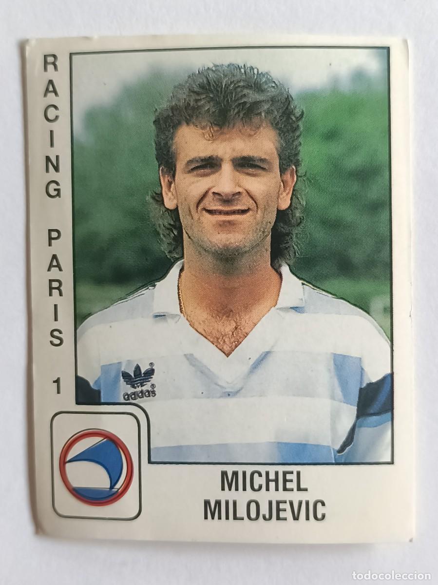 Cromos de f&uacute;tbol: #287 MICHEL MILOJEVIC (RACING PARIS) LIGUE 1 FOOT 90 PANINI