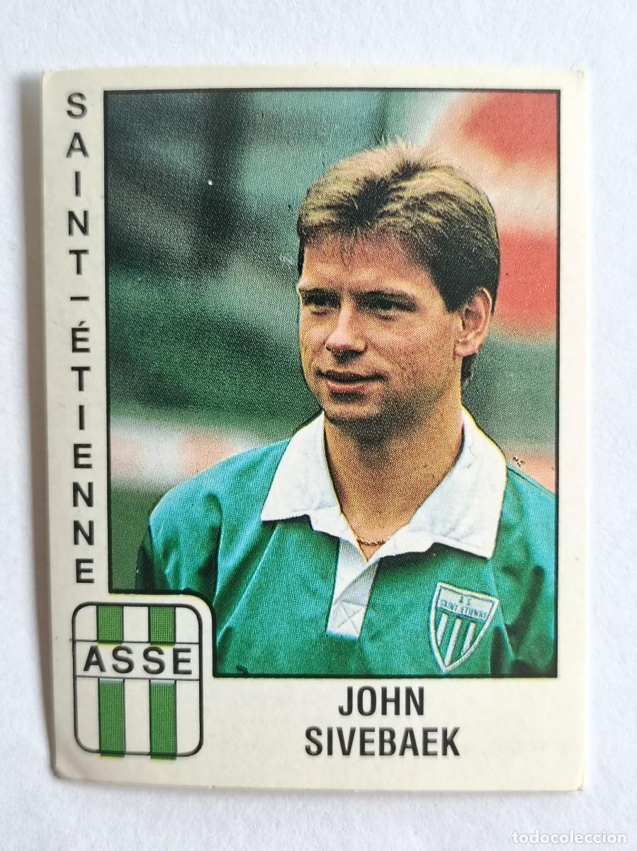Cromos de f&uacute;tbol: #291 JOHN SIVEBAEK (SAINT-ETIENNE) LIGUE 1 FOOT 90 PANINI