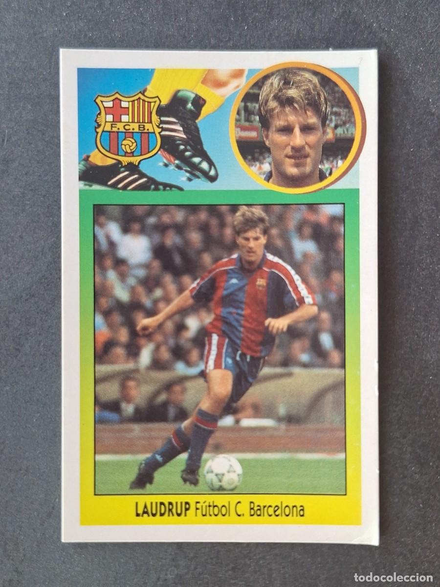 Cromos de f&uacute;tbol: L2 LAUDRUP F. C. BARCELONA LIGA ESTE 1993 1994 93 94 CARTON DESPEGADO
