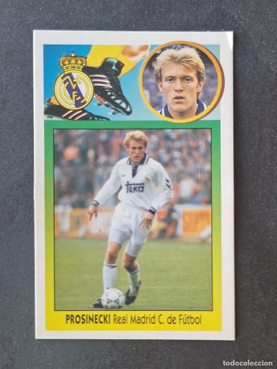 Cromos de f&uacute;tbol: L2 PROSINECKI REAL MADRID LIGA ESTE 1993 1994 93 94 CARTON DESPEGADO