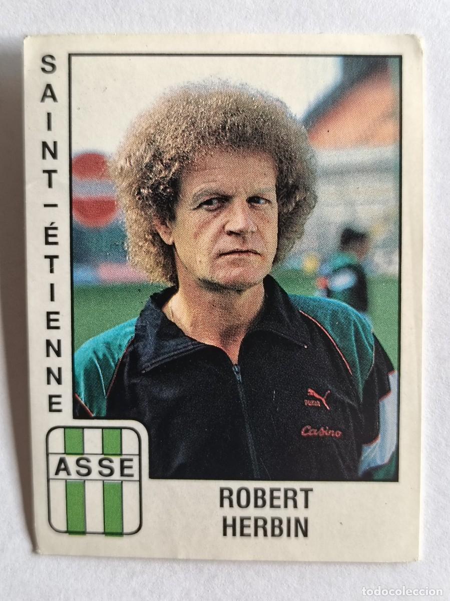 Cromos de f&uacute;tbol: #298 ROBERT HERBIN (SAINT-ETIENNE) LIGUE 1 FOOT 90 PANINI
